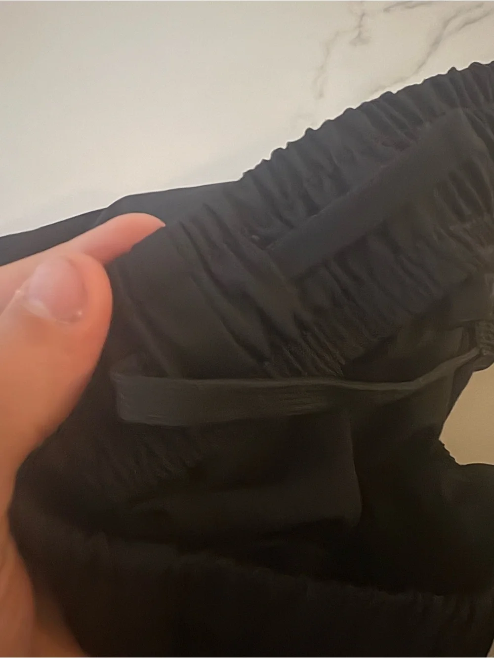 Oakley y2k black athletic performance shorts drawstring closure 30x10 stretch